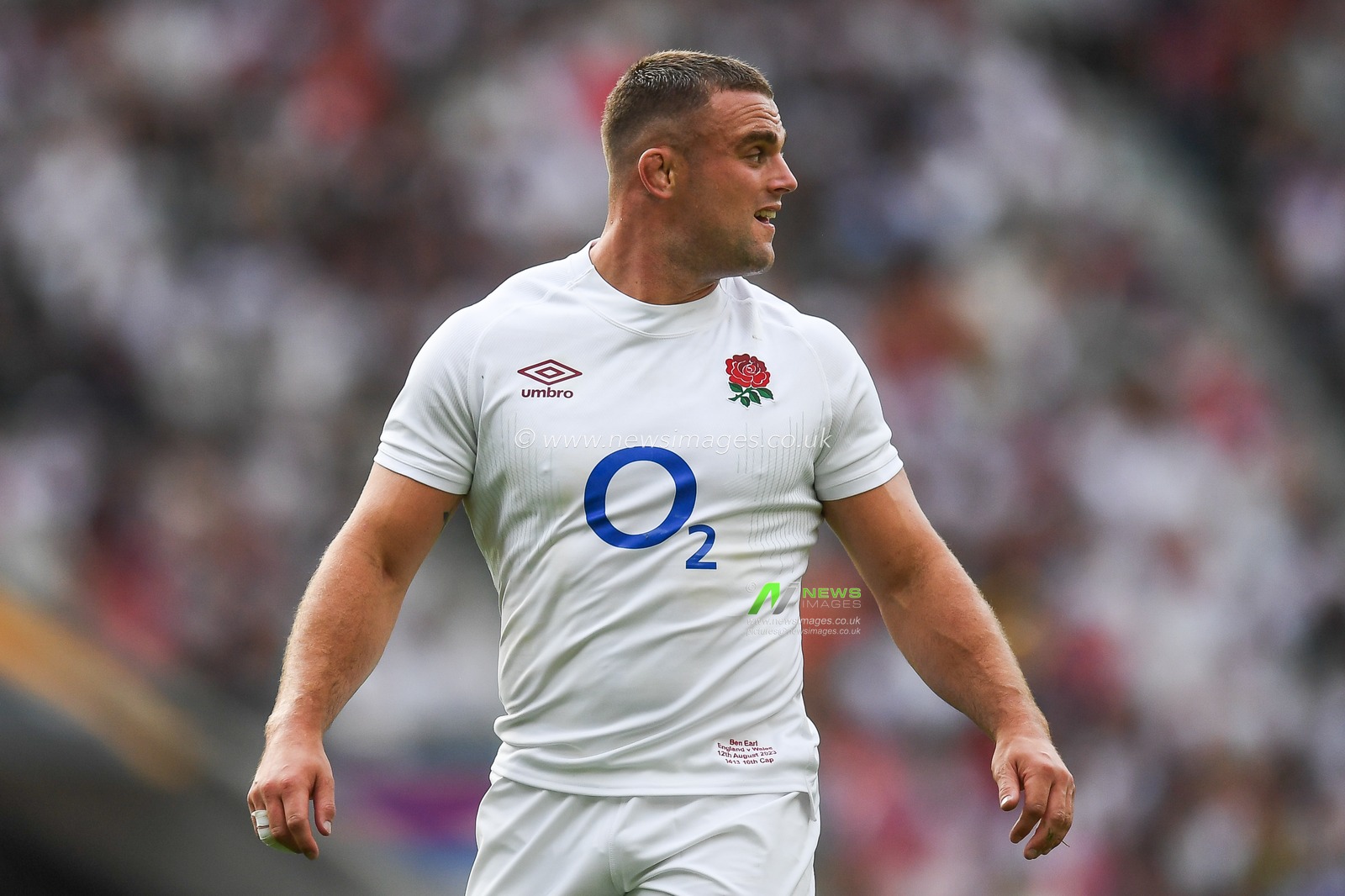 Ben Earl of England during the 2023 Summer Series match England vs Wales at Twickenham Stadium, Twickenham, United Kingdom, 12th August 2023

(Photo by Mike Jones/News Images)