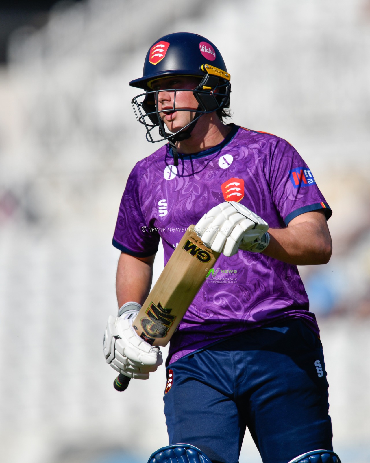 Ben ALLISON of Essex CCC batting during the Royal London One-day Cup match Nottinghamshire vs Essex at Trent Bridge, Nottingham, United Kingdom, 11th August 2024

(Photo by Mark Dunn/News Images)