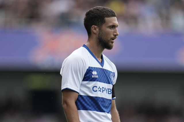 Ziyad Larkeche during the Pre-season friendly match Queens Park Rangers vs Brentford at Kiyan Prince Foundation Stadium, London, United Kingdom, 2nd August 2025

(Photo by Harvey Murphy/News Images)