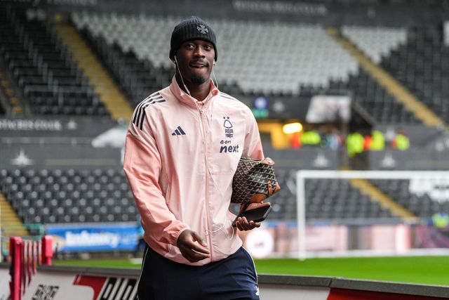 Callum Hudson-Odoi of Nottingham Forest arrives at the Swansea.com Stadium ahead of the Carabao Cup 3rd Round Swansea City vs Nottingham Forest at Swansea.com Stadium, Swansea, United Kingdom, 17th September 2025

(Photo by Andrew Lewis/News Images)