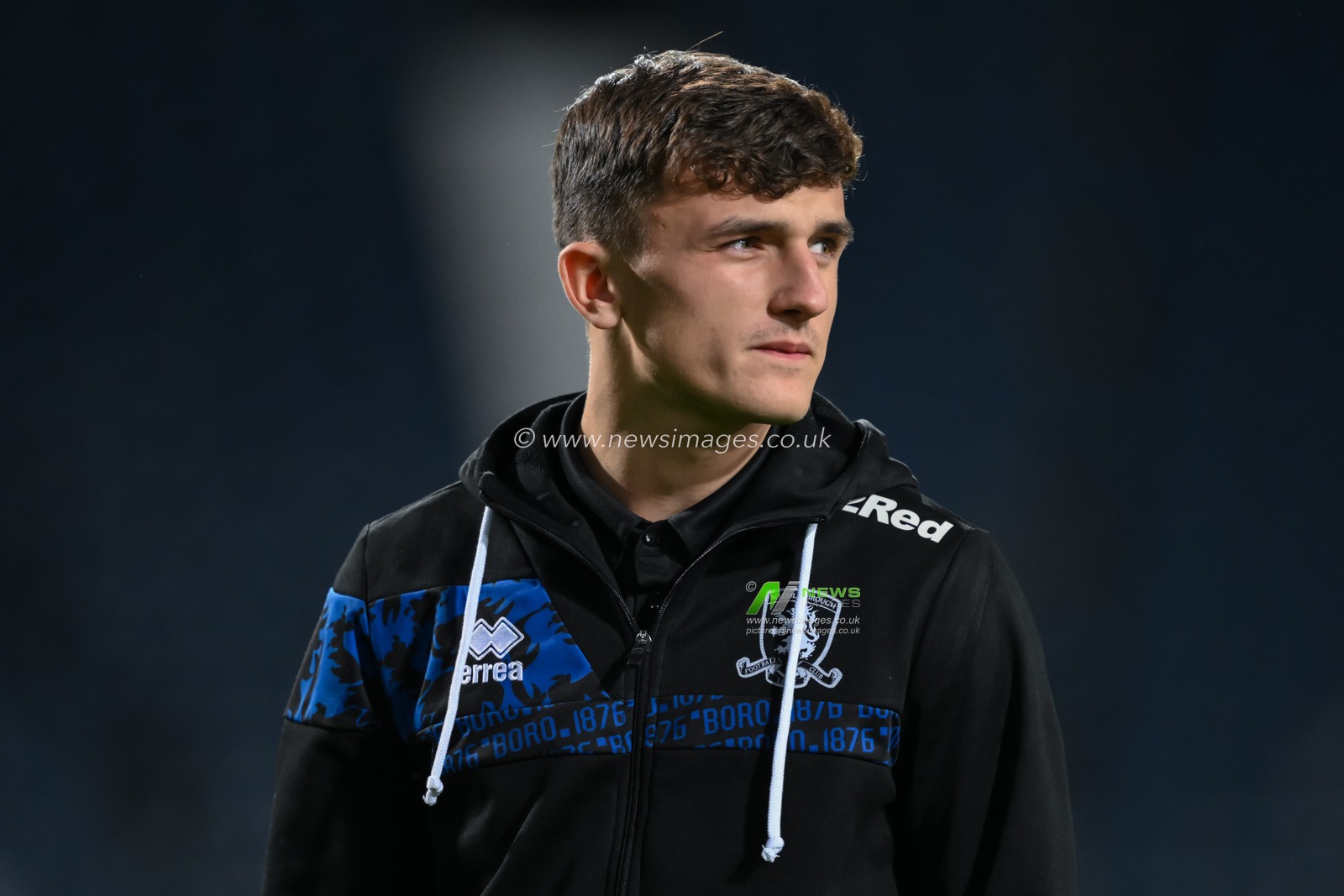 George McCormick of Middlesbrough inspects the pitch ahead of the Sky Bet Championship match West Bromwich Albion vs Middlesbrough at The Hawthorns, West Bromwich, United Kingdom, 1st October 2024

(Photo by Craig Thomas/News Images)