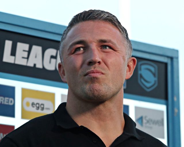 Sam Burgess, head coach of Warrington Wolves before the Betfred Super League round 27 match Hull KR vs Warrington Wolves at Sewell Group Craven Park, Kingston upon Hull, United Kingdom, 18th September 2025(Photo by Sam Eaden/News Images)