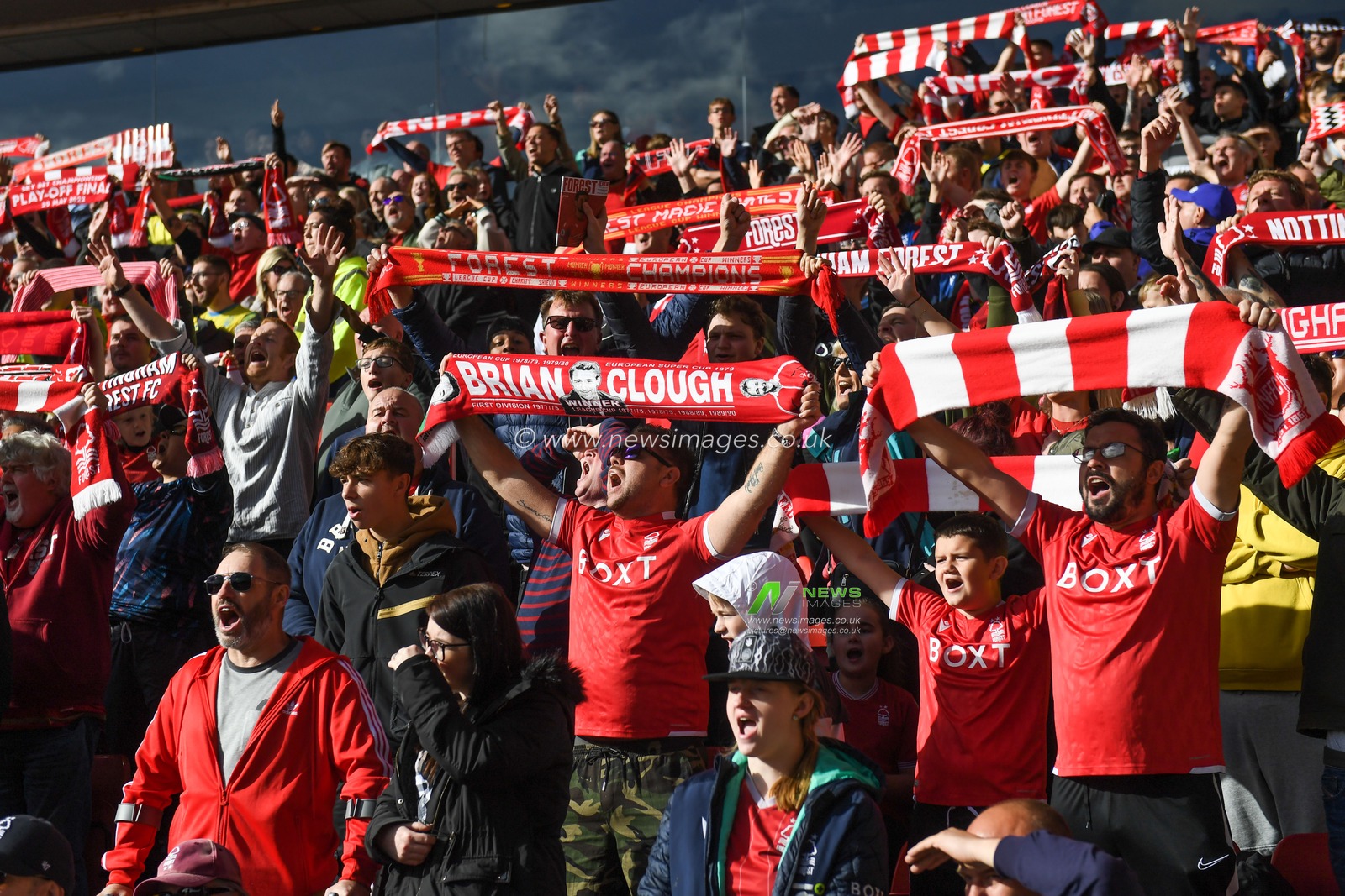 Home Supporters during the Premier League match Nottingham Forest vs Liverpool at City Ground, Nottingham, United Kingdom, 22nd October 2022

(Photo by Mike Jones/News Images)