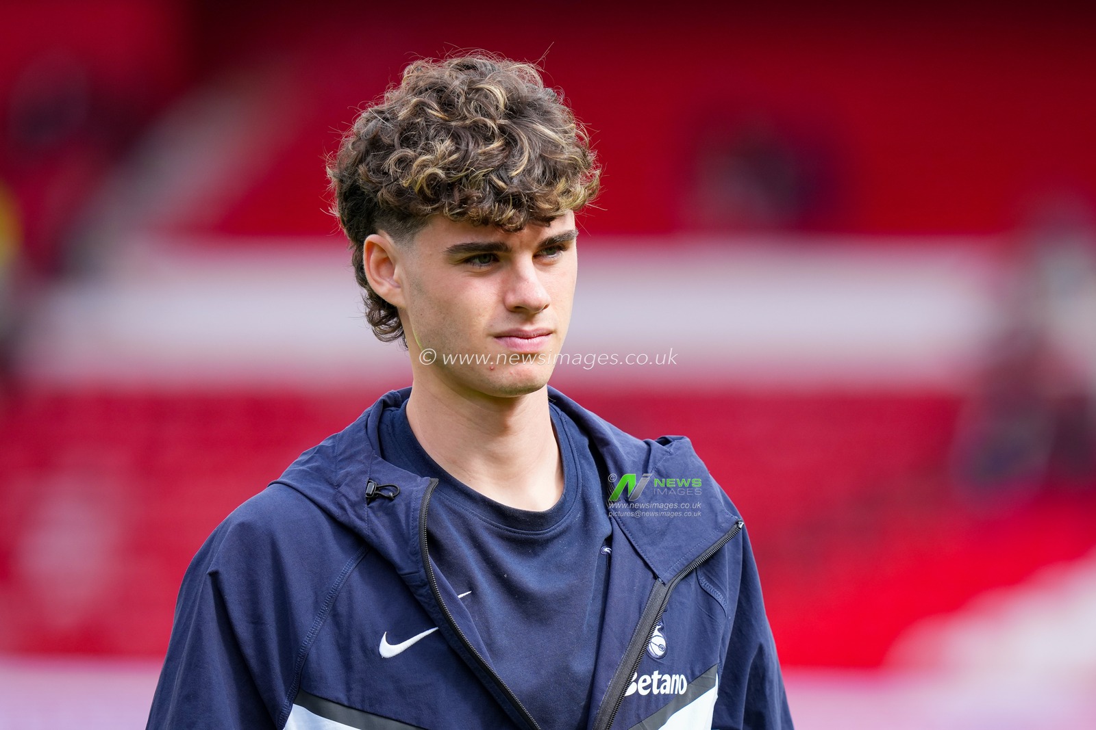 Archie Gray of Tottenham Hotspur inspects the pitch prior to kick off during the Premier League match Nottingham Forest vs Tottenham Hotspur at City Ground, Nottingham, United Kingdom on 05 September 2026

(Photo by Maynard Manyowa/News Images)