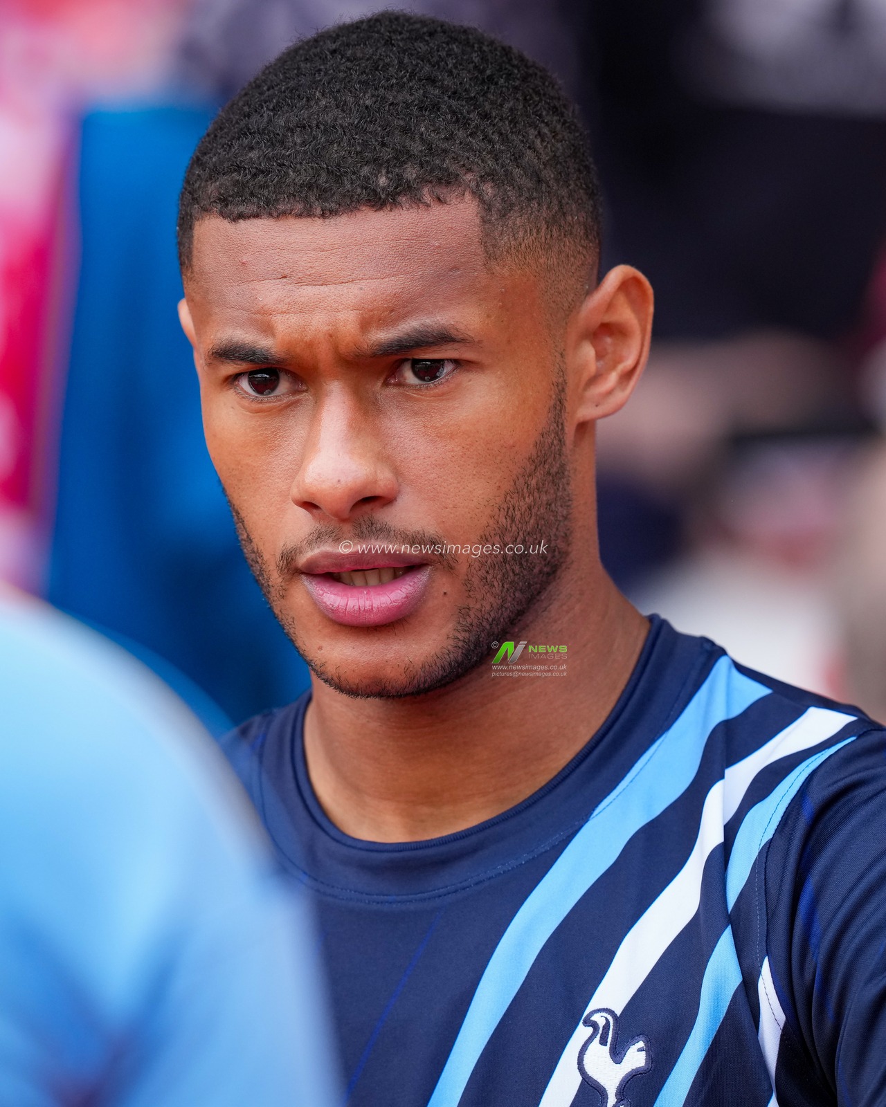 Brandon Austin of Tottenham Hotspur walks out to warm up during the Premier League match Nottingham Forest vs Tottenham Hotspur at City Ground, Nottingham, United Kingdom on 05 September 2026

(Photo by Maynard Manyowa/News Images)