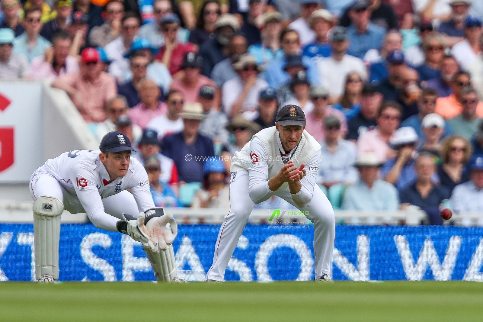 England slips in action during the 5th Rothesay Test Match Day 3 England vs India at The Kia Oval, London, United Kingdom, 2nd August 2025

(Photo by Izzy Poles/News Images)
