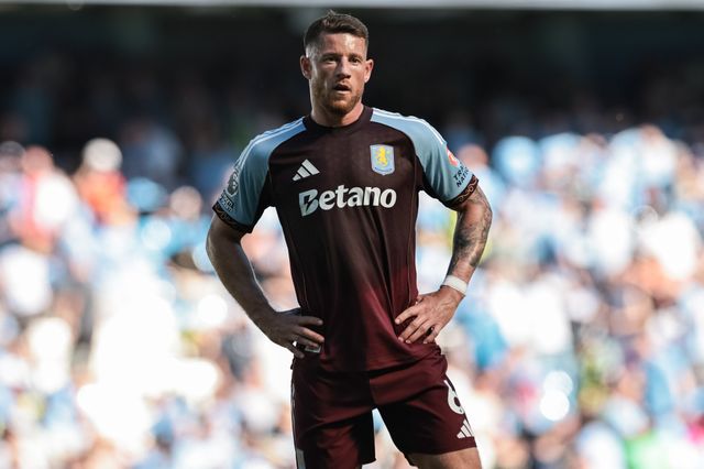 Ross Barkley of Aston Villa during the Premier League match Manchester City vs Aston Villa at Etihad Stadium, Manchester, United Kingdom on 24 May 2026

(Photo by Mark Cosgrove/News Images)