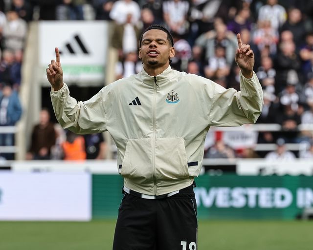 William Osula of Newcastle Untied during the Premier League match Newcastle Untied vs Bournemouth at St. James's Park, Newcastle, United Kingdom on 18 April 2026

(Photo by Mark Cosgrove/News Images)