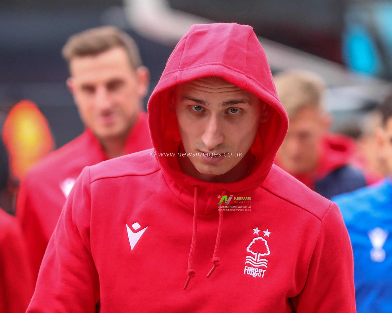Jonjo Shelvey #6 of Nottingham Forest arrives at The City Ground during the Premier League match Nottingham Forest vs Manchester City at City Ground, Nottingham, United Kingdom, 18th February 2023

(Photo by Gareth Evans/News Images)