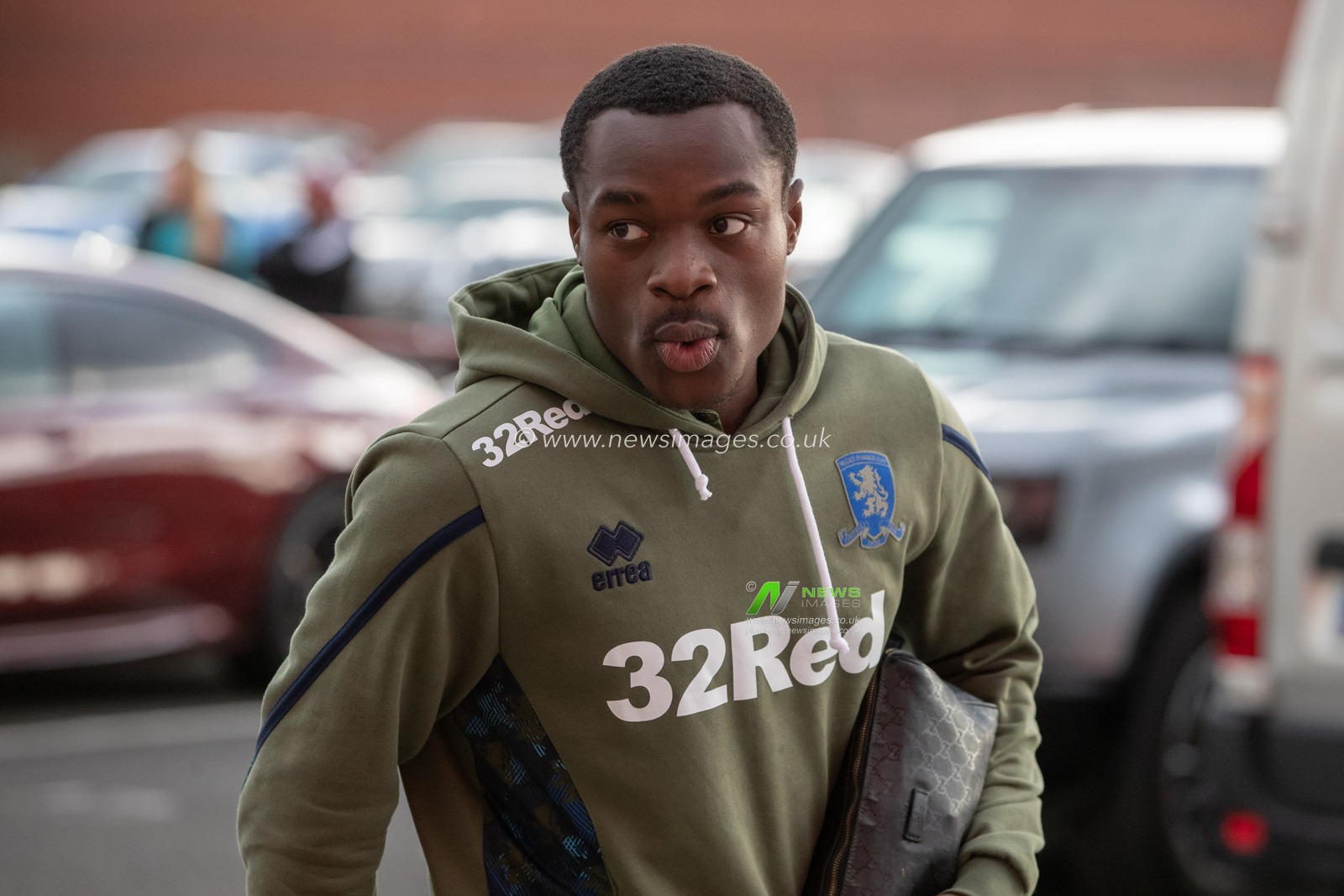 Marc Bola #27 of Middlesbrough arrives at The Riverside Stadium ahead of the Sky Bet Championship match Middlesbrough vs Rotherham United at Riverside Stadium, Middlesbrough, United Kingdom, 17th September 2022

(Photo by James Heaton/News Images)