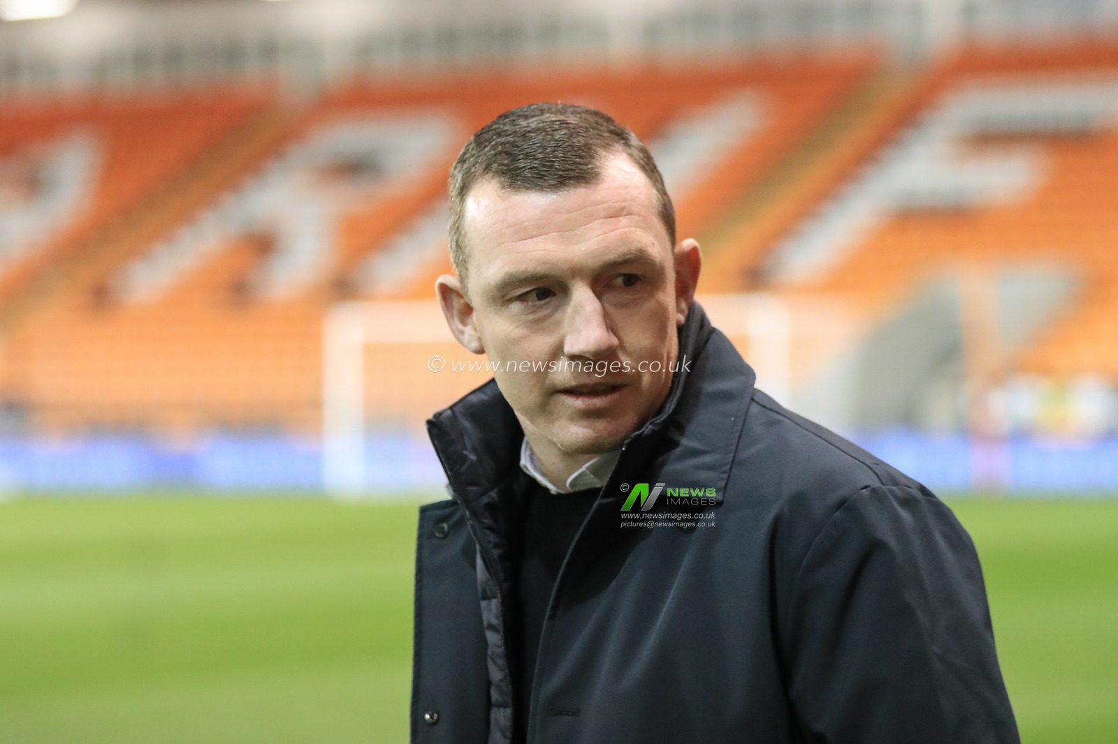 Neill Collins Head coach of Barnsley arrives during the Bristol Street Motors Trophy match Blackpool vs Barnsley at Bloomfield Road, Blackpool, United Kingdom, 5th December 2023

(Photo by Alfie Cosgrove/News Images)