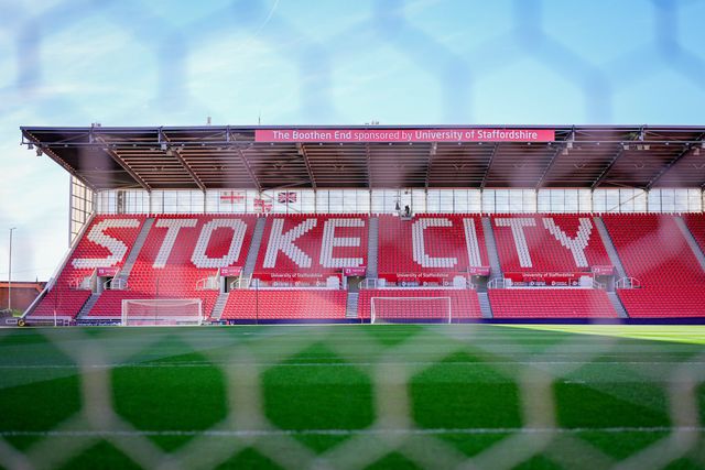A general view of the pitch and stands during the Sky Bet Championship match Stoke City vs Millwall at Bet365 Stadium, Stoke On Trent, United Kingdom on 21 April 2026

(Photo by Maynard Manyowa/News Images)