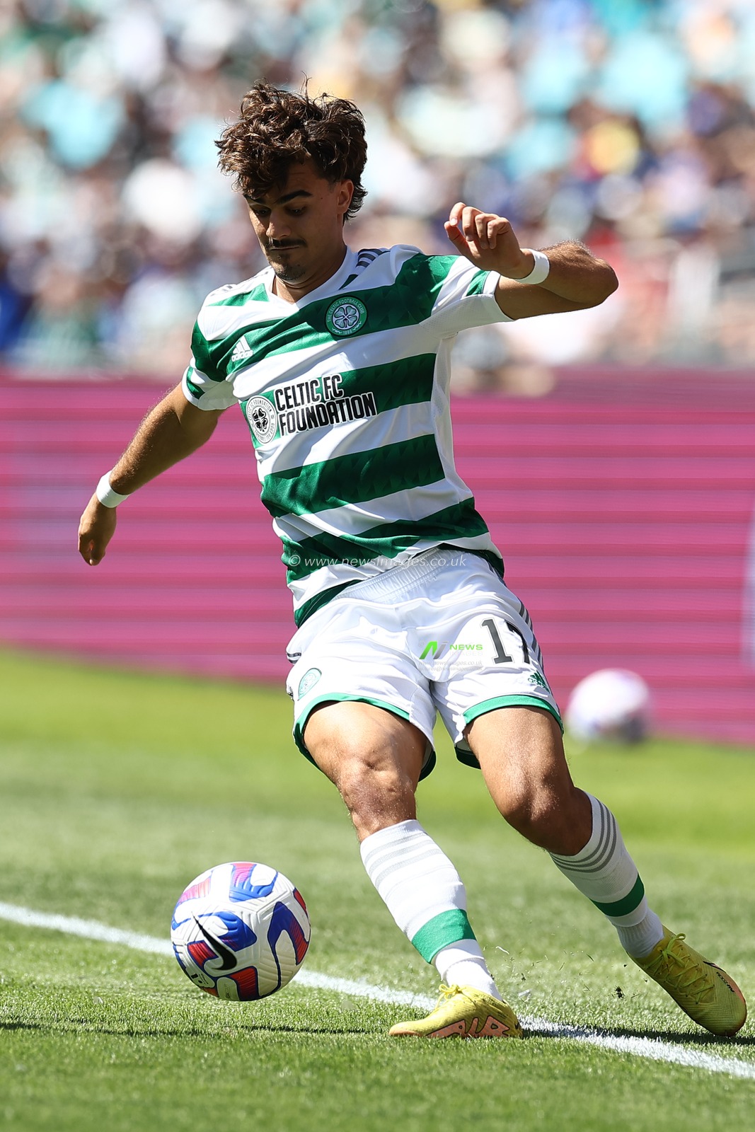 Jota of Celtic FC during the Sydney Super Cup match Celtic vs Everton at Accor Stadium, Sydney, Australia, 20th November 2022

(Photo by Patrick Hoelscher/News Images)