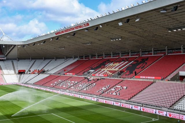 A general view of Stadium of Light ahead of the Premier League match Sunderland vs Tottenham Hotspur at Stadium Of Light, Sunderland, United Kingdom on 12 April 2026

(Photo by Alfie Cosgrove/News Images)