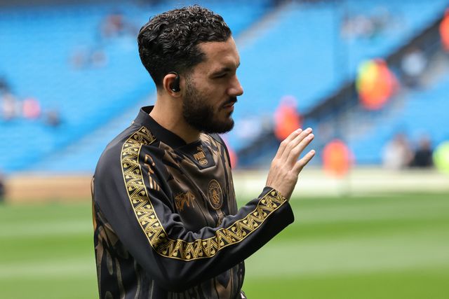 Rayan Cherki of Manchester City arrives during the Premier League match Manchester City vs Coventry City at Etihad Stadium, Manchester, United Kingdom on 05 September 2026

(Photo by Mark Cosgrove/News Images)