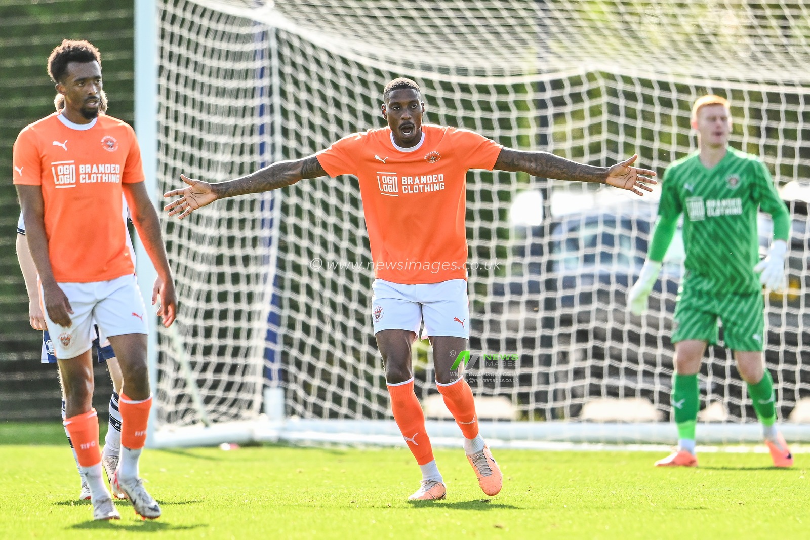 during the Central League match Preston North End vs Blackpool at Springfield Training Ground, Preston, United Kingdom, 26th September 2023

(Photo by Craig Thomas/News Images)