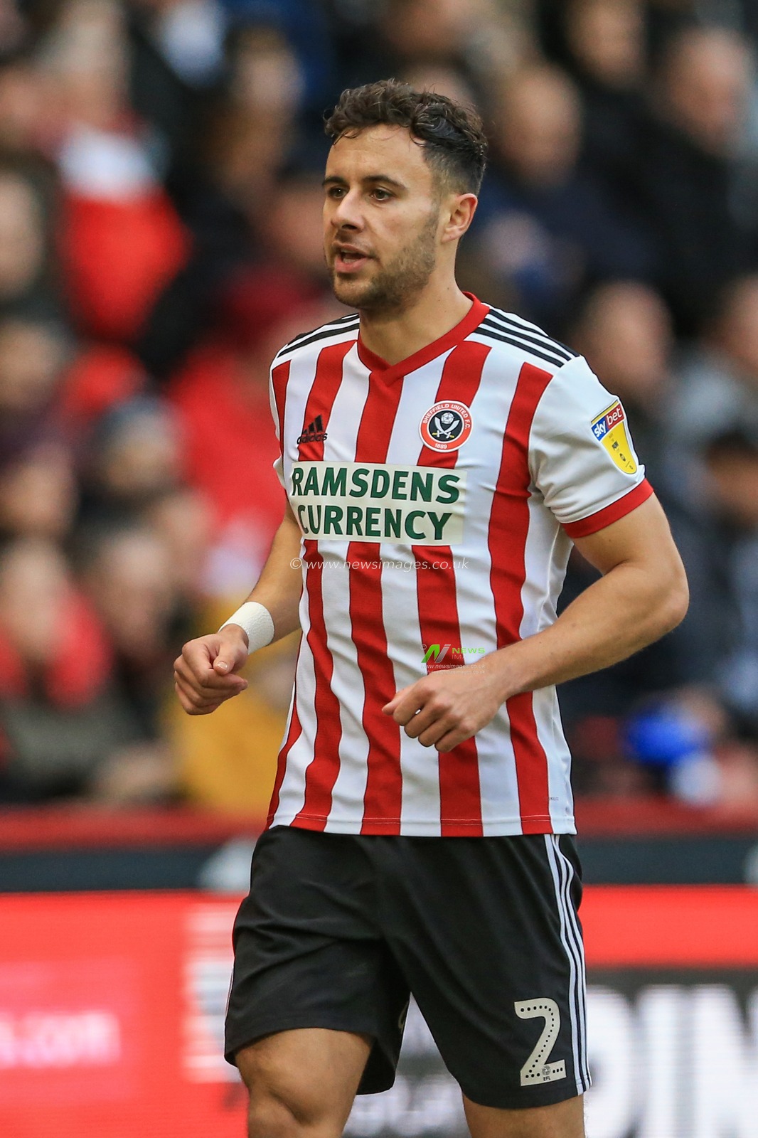 29th December 2018, Bramall Lane, Sheffield, England; Sky Bet Championship, Sheffield United vs Blackburn ; George Baldock (02) of Sheffield United during the game


Credit: Mark Cosgrove/News Images

English Football League images are subject to DataCo Licence
