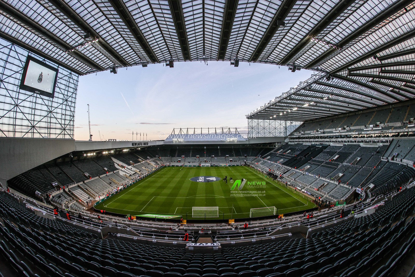 A general view of St James Park ahead of the Carabao Cup Round 3 match Newcastle United vs Bradford City at St. James's Park, Newcastle, United Kingdom, 24th September 2025

(Photo by Alfie Cosgrove/News Images)
