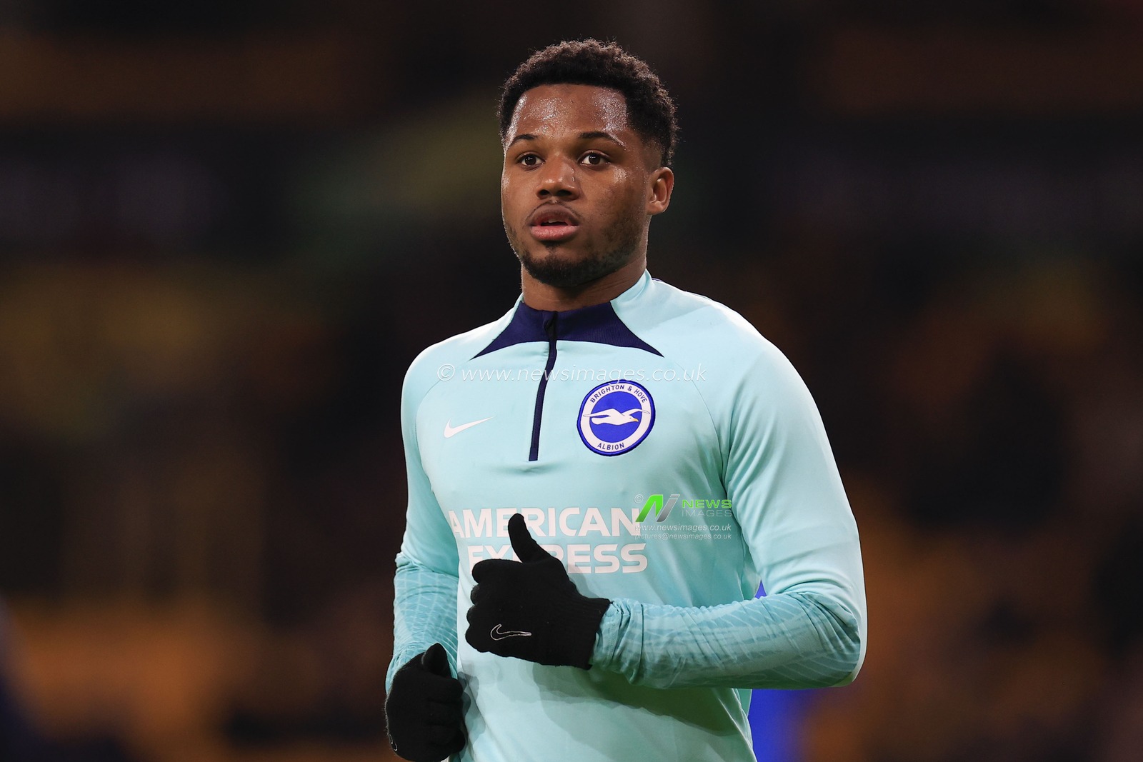 Ansu Fati of Brighton & Hove Albion during the warm-up ahead of the Emirates FA Cup 5th Round match Wolverhampton Wanderers vs Brighton and Hove Albion at Molineux, Wolverhampton, United Kingdom, 28th February 2024

(Photo by Conor Molloy/News Images)