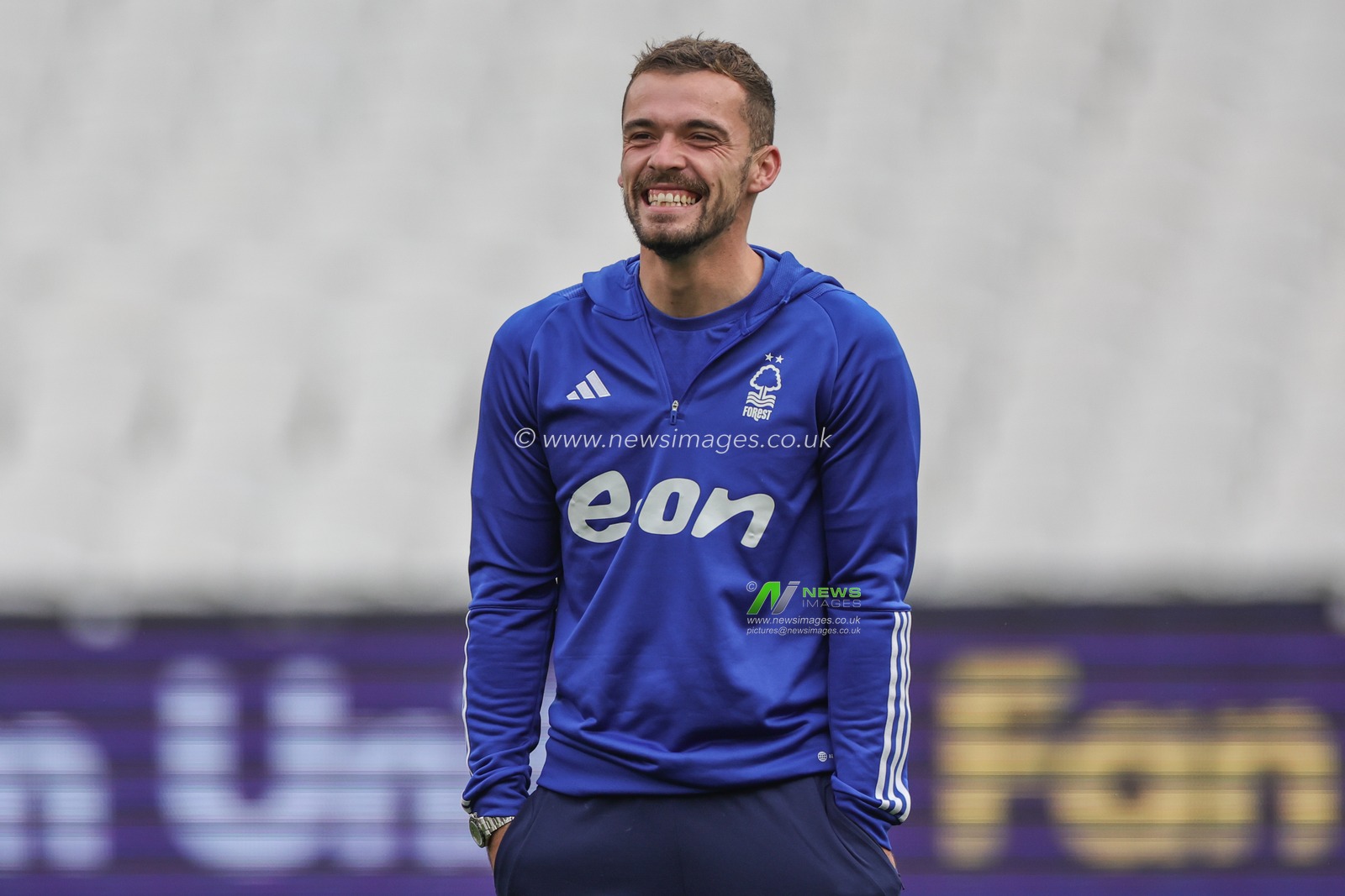 Harry Toffolo #15 of Nottingham Forest arrives ahead of the Premier League match West Ham United vs Nottingham Forest at London Stadium, London, United Kingdom, 12th November 2023

(Photo by Mark Cosgrove/News Images)