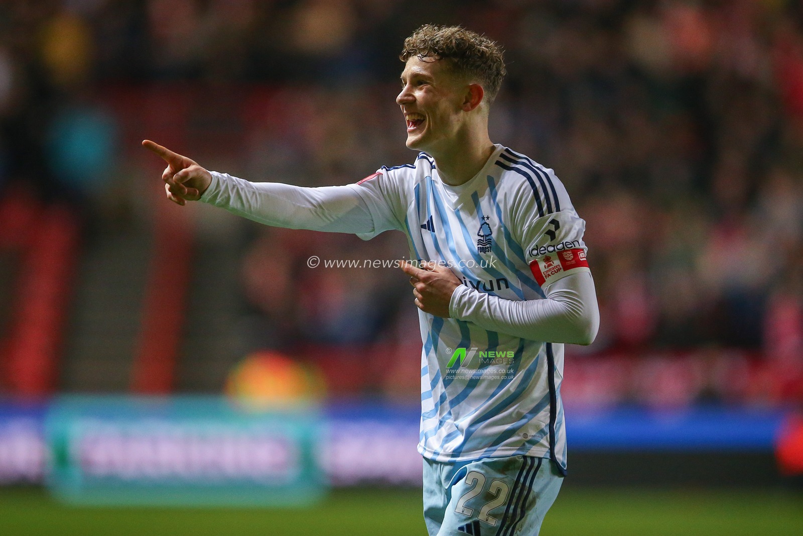 Ryan Yates of Nottingham Forest reacts during the Emirates FA Cup Fourth Round match Bristol City vs Nottingham Forest at Ashton Gate, Bristol, United Kingdom, 26th January 2024

(Photo by Gareth Evans/News Images)