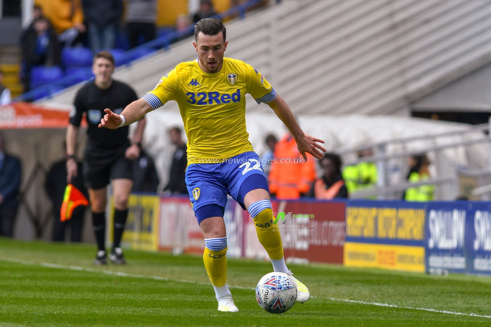 6th April 2019, St Andrew's, Birmingham, England; Sky Bet EFL Championship Birmingham City vs Leeds United ; Jack Harrison (22) of Leeds Utd

Credit: Gareth Dalley/News Images


English Football League images are subject to DataCo Licence