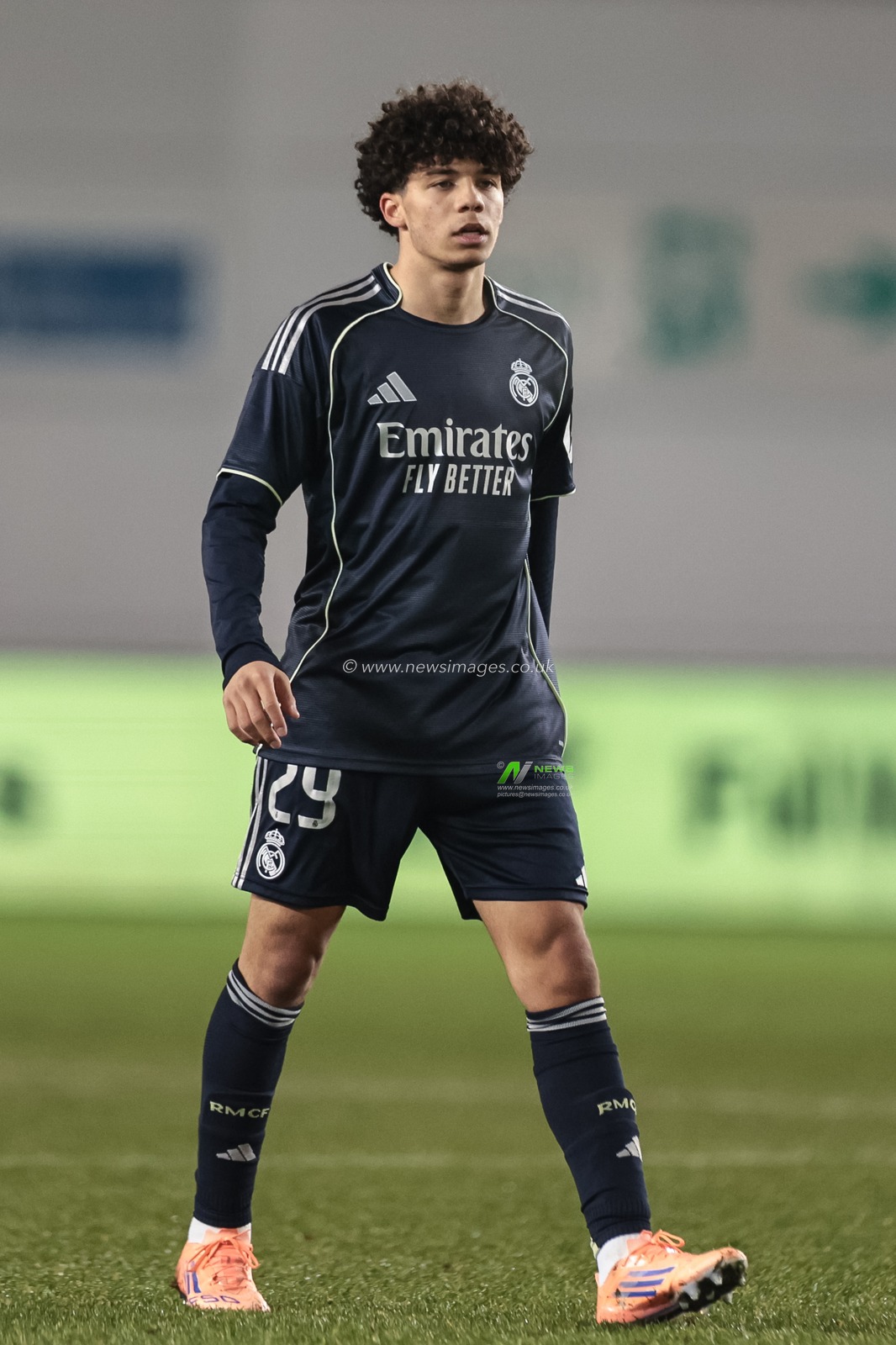 Enzo Alves of Real Madrid during the Premier League International Cup match Manchester City vs Real Madrid at Joie Stadium, Manchester, United Kingdom, 16th December 2025

(Photo by Mark Cosgrove/News Images)

*** GER AUT SUI OUT ***