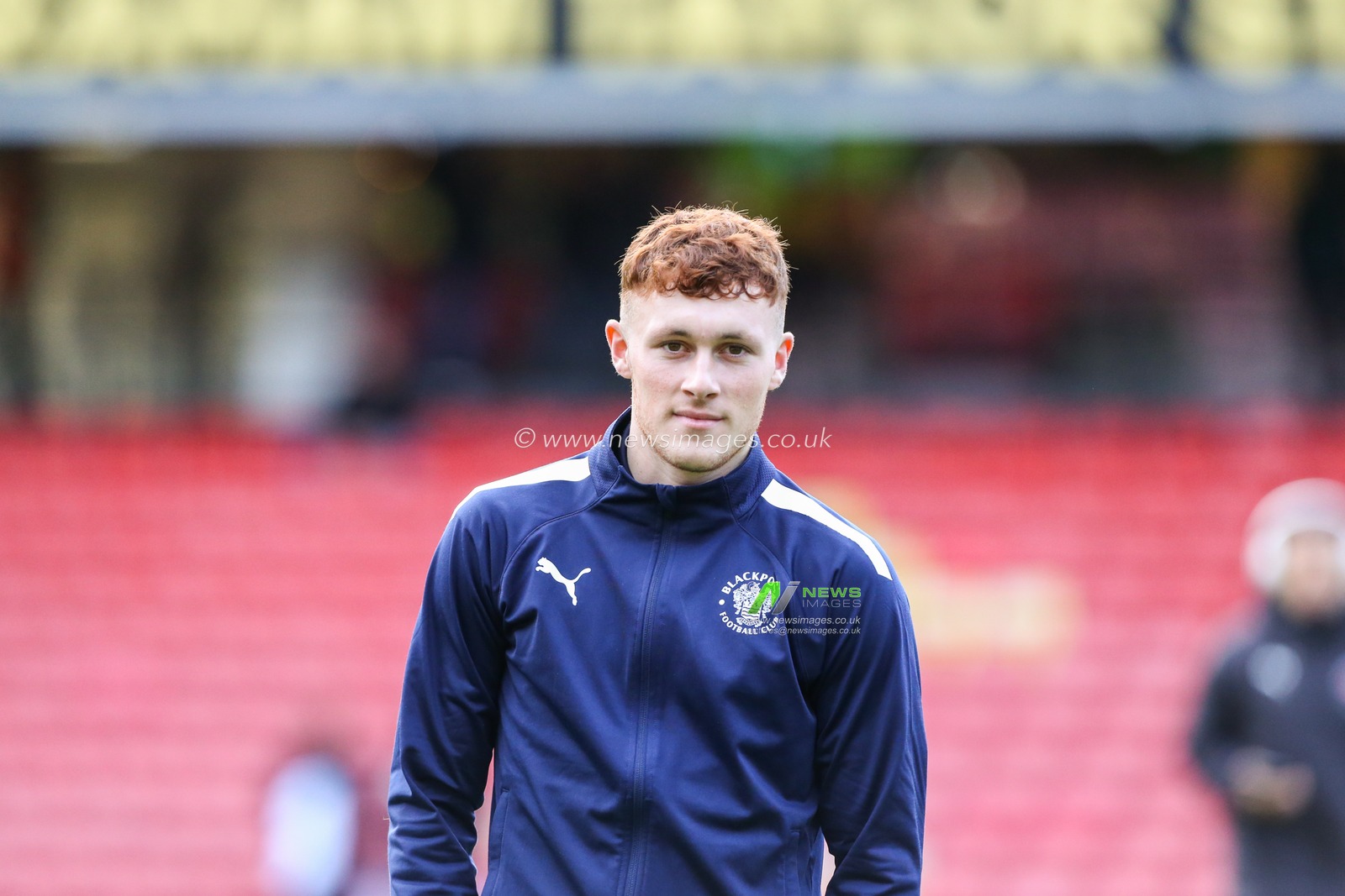 Sonny Carey #16 of Blackpool on arrival during the Sky Bet Championship match Watford vs Blackpool at Vicarage Road, Watford, United Kingdom, 14th January 2023

(Photo by Arron Gent/News Images)