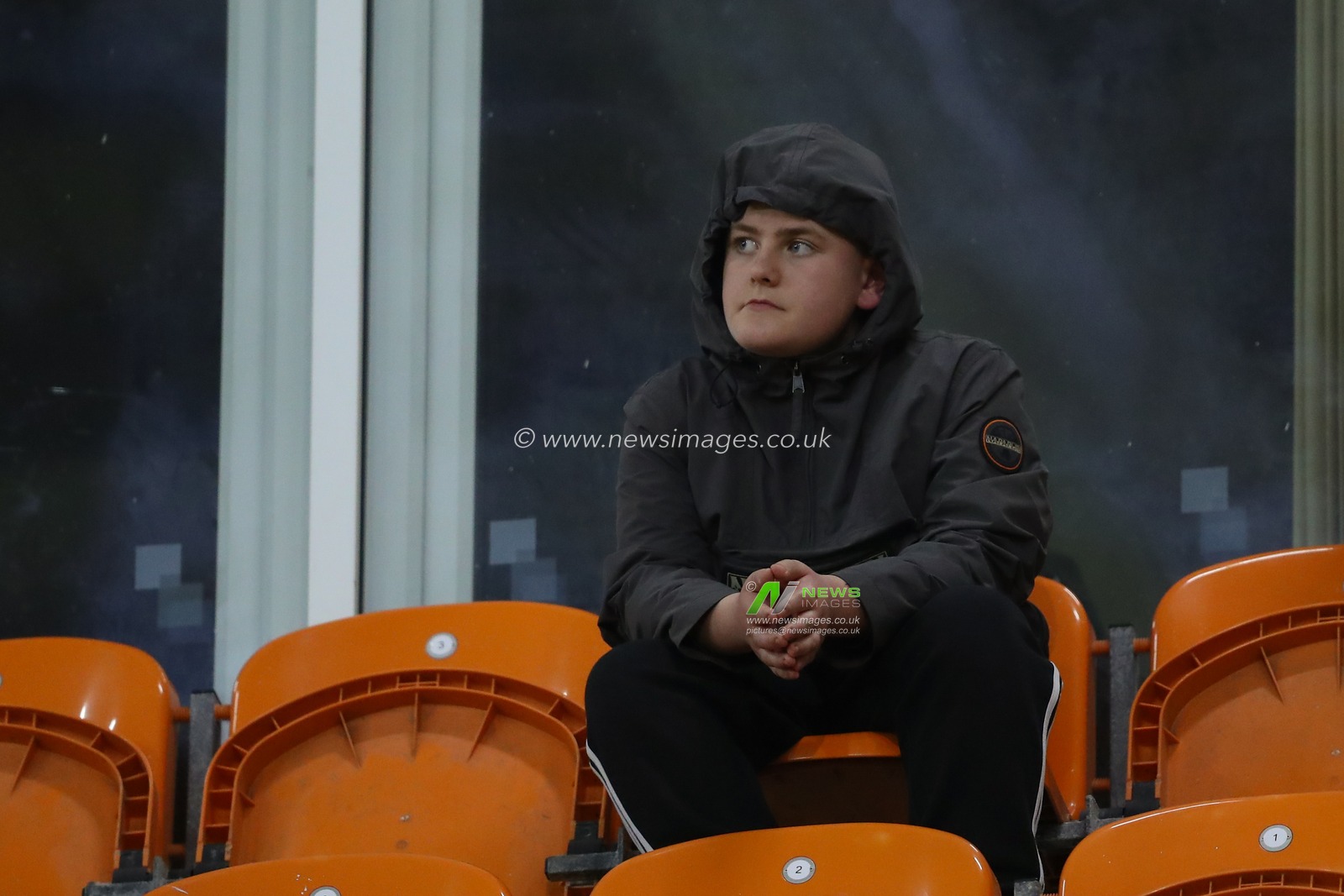 Blackpool fans react to their teams relegation from the Sky Bet Championship after the Sky Bet Championship match Blackpool vs Millwall at Bloomfield Road, Blackpool, United Kingdom, 28th April 2023

(Photo by Gareth Evans/News Images)