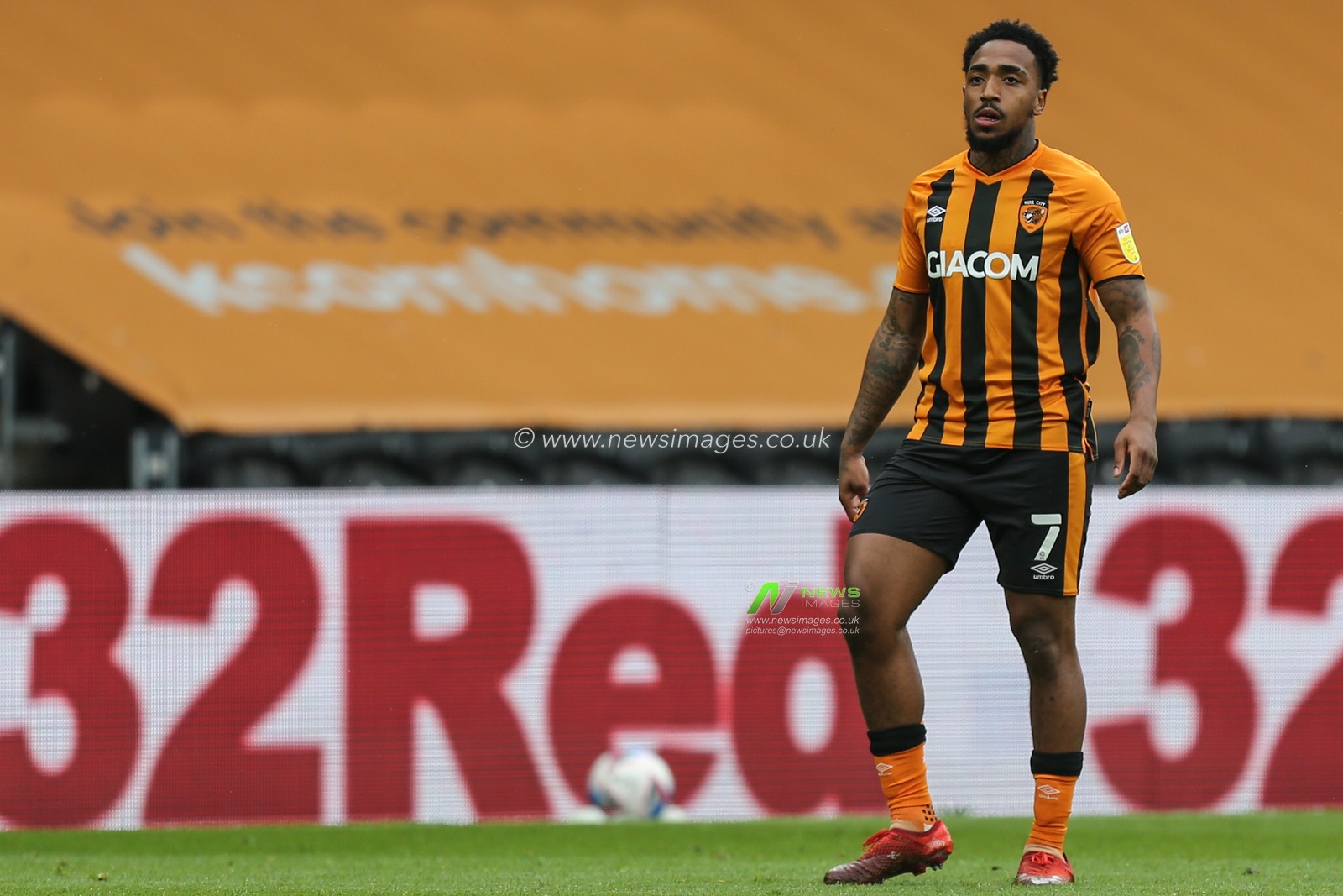 Mallik Wilks #7 of Hull City during the game