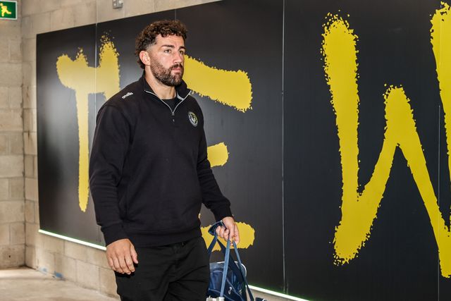 Toby King of Warrington Wolves arrives during the Betfred Super League round 13 match Warrington Wolves vs Hull FC at The Halliwell Jones Stadium, Warrington, United Kingdom on 05 June 2026

(Photo by Alfie Cosgrove/News Images)