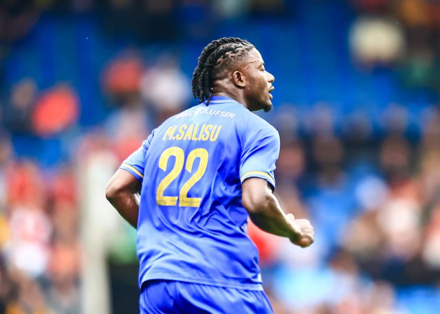 Mohammed Salisu of Monaco during the Pre-season friendly match Nottingham Forest vs Monaco at SMH Group Stadiumact Stadium, Chesterfield, United Kingdom, 19th July 2025

(Photo by Richard Bierton/News Images)