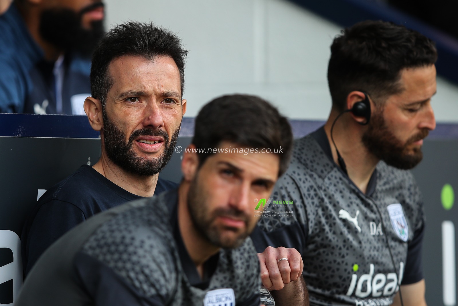 Carlos CorberÃ¡n manager of West Bromwich Albion during the Sky Bet Championship Play-Off Semi-Final First Leg match West Bromwich Albion vs Southampton at The Hawthorns, West Bromwich, United Kingdom, 12th May 2024

(Photo by Gareth Evans/News Images)