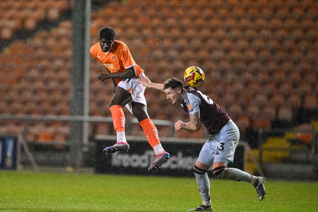 The Vertu Trophy Blackpool v Aston Villa U21