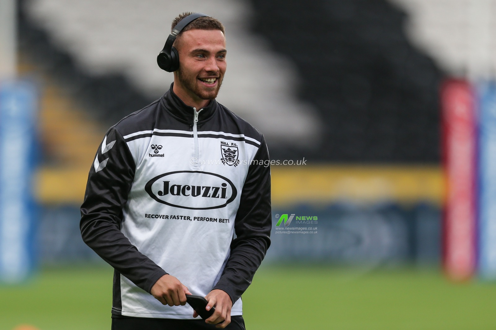 Jack Walker #36 of Hull FC ahead of the Hull FC v Castleford Super League fixture