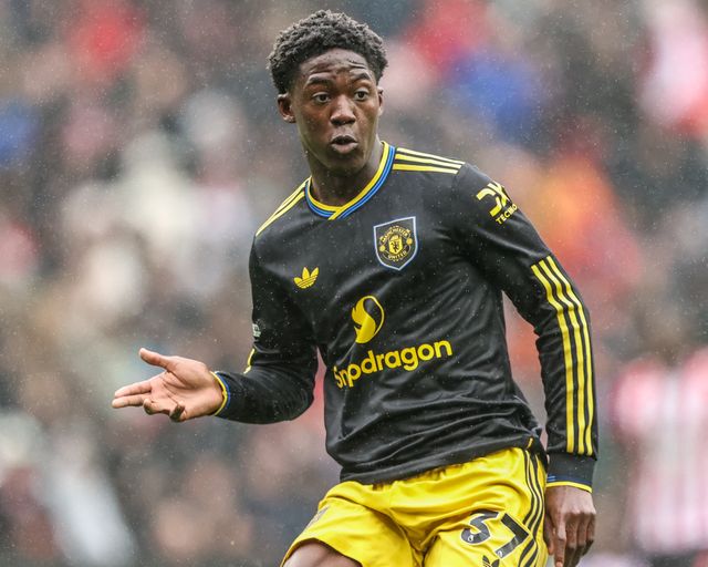 Kobbie Mainoo of Manchester United during the Premier League match Sunderland vs Manchester United at Stadium Of Light, Sunderland, United Kingdom on 09 May 2026

(Photo by Alfie Cosgrove/News Images)