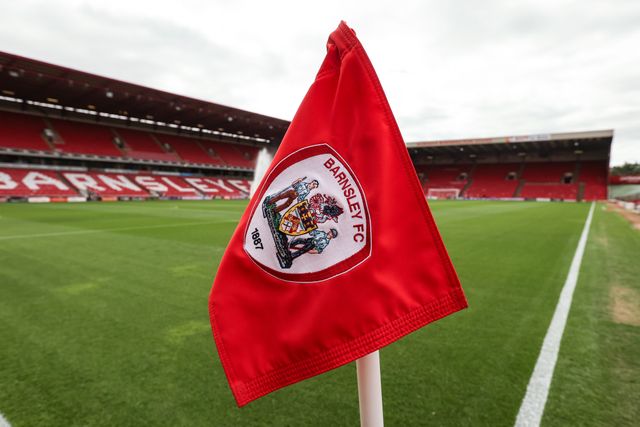 A general view of the Barnsley corner flag ahead of the Sky Bet League One match Barnsley vs Bromley at Oakwell, Barnsley, United Kingdom on 15 August 2026

(Photo by Alfie Cosgrove/News Images)