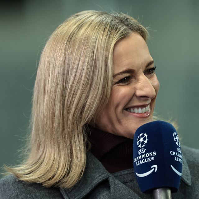 Gabby Logan during the UEFA Champions League Knockout Round Play-offs Newcastle Untied vs Qarabag at St. James's Park, Newcastle, United Kingdom on 24 February 2026

(Photo by Mark Cosgrove/News Images)