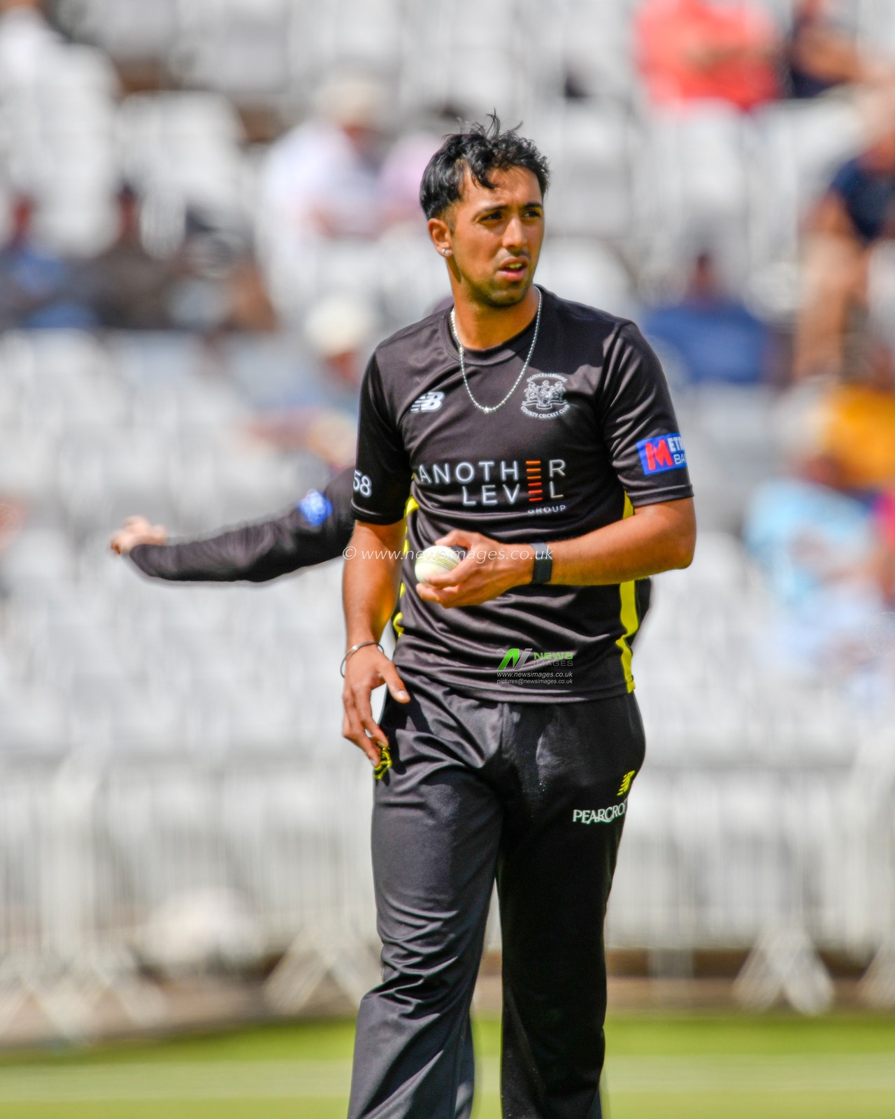 Ajeet SINGH DALE of Gloucestershire CCC during the Royal London One-day Cup Group B match Nottinghamshire vs Gloucestershire at Trent Bridge, Nottingham, United Kingdom, 9th August 2024

(Photo by Mark Dunn/News Images)