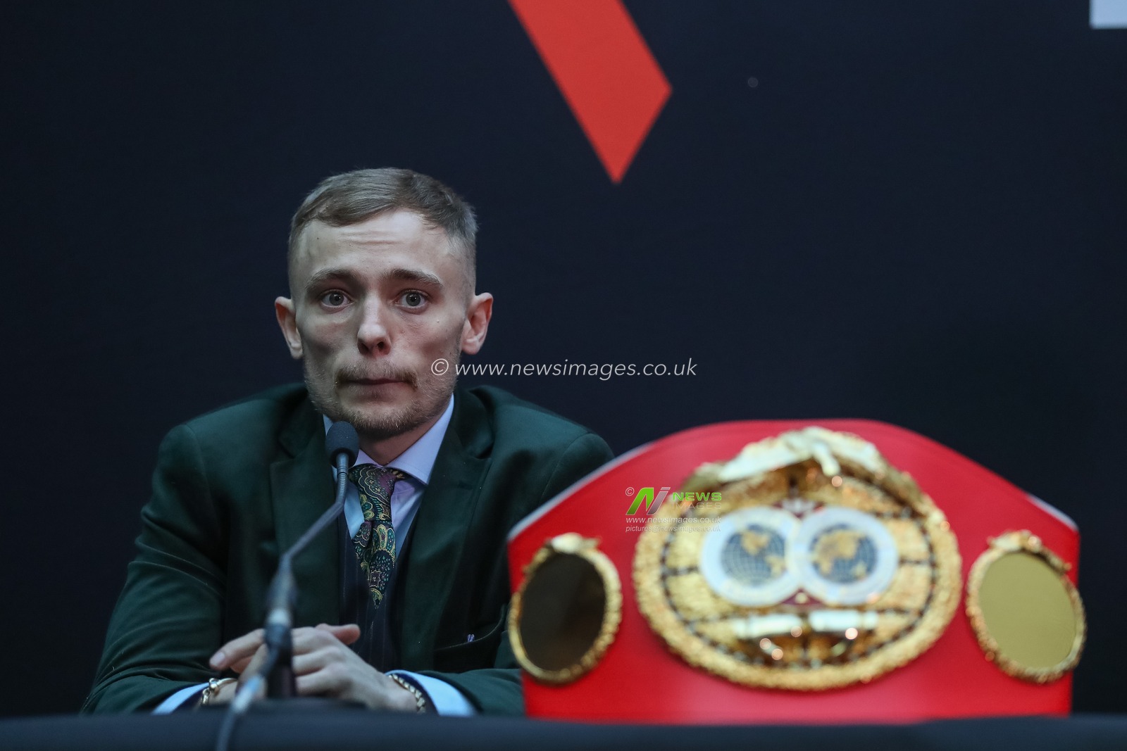 Sunny Edwards during the Sunny Edwards v Felix Alvarado press conference at Meadowhall, Sheffield, United Kingdom, 9th November 2022

(Photo by Gareth Evans/News Images)