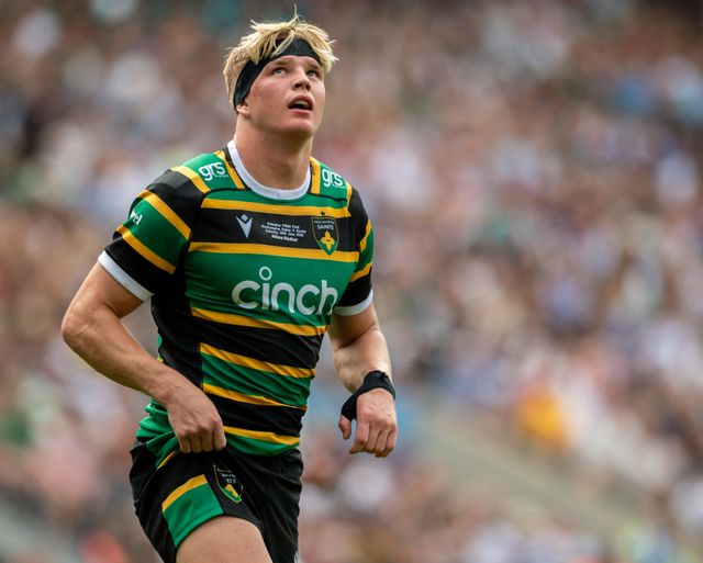 Henry Pollock of Northampton Saints during the Gallagher PREM Final match Northampton Saints vs Exeter Chiefs at Allianz Stadium, Twickenham, United Kingdom on 20 June 2026.

(Photo by Alex Williamson/News Images)