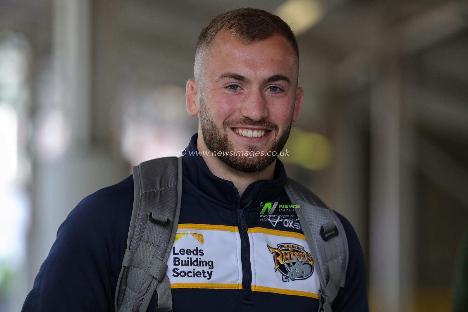 Jarrod Oâ€™Connor #14 of Leeds Rhinos arrives at Headingley Stadium ahead of the Betfred Super League Round 22 match Leeds Rhinos vs Warrington Wolves at Headingley Stadium, Leeds, United Kingdom, 20th August 2023

(Photo by James Heaton/News Images)
