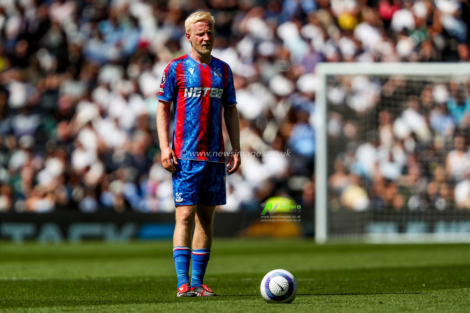 Will Hughes of Crystal Palace in action during the Premier League match Tottenham Hotspur vs Crystal Palace at Tottenham Hotspur Stadium, London, United Kingdom, 11th May 2025

(Photo by Izzy Poles/News Images)
