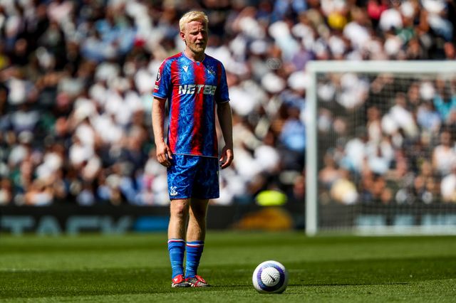 Will Hughes of Crystal Palace in action during the Premier League match Tottenham Hotspur vs Crystal Palace at Tottenham Hotspur Stadium, London, United Kingdom, 11th May 2025

(Photo by Izzy Poles/News Images)