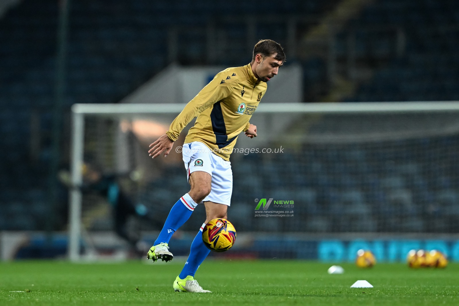 Harry Pickering of Blackburn Rovers warms up ahead of the Sky Bet Championship match Blackburn Rovers vs Stoke City at Ewood Park, Blackburn, United Kingdom, 6th November 2024

(Photo by Cody Froggatt/News Images)