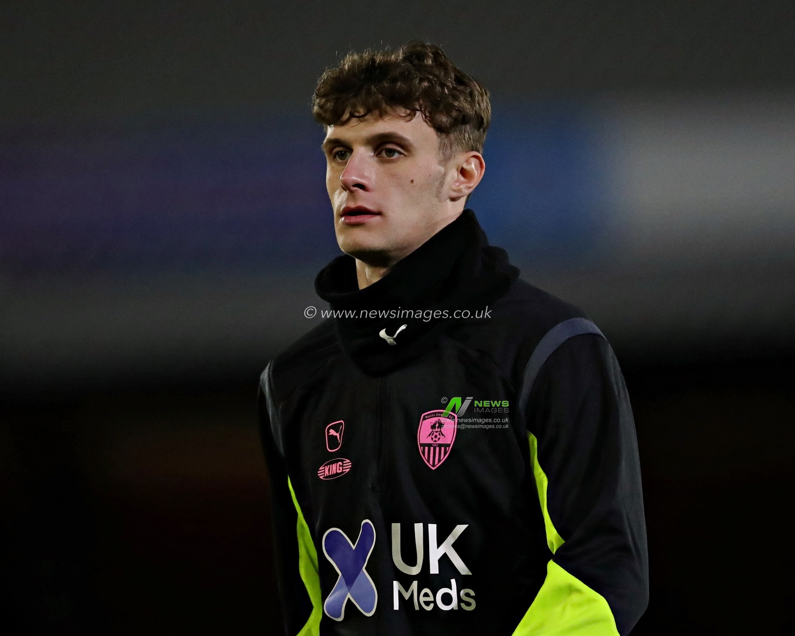 Zak Johnson of Notts County before the Sky Bet League 2 match Grimsby Town vs Notts County at Blundell Park, Cleethorpes, United Kingdom, 11th March 2025

(Photo by Sam Eaden/News Images)