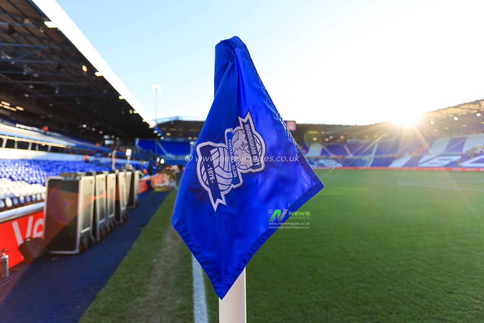 The Birmingham City FC flag before the Sky Bet Championship match Birmingham City vs Coventry City at St. Andrew's @ Knighthead Park, Birmingham, United Kingdom, 4th January 2026

(Photo by Euan Manning/News Images)

*** GER AUT SUI OUT ***
