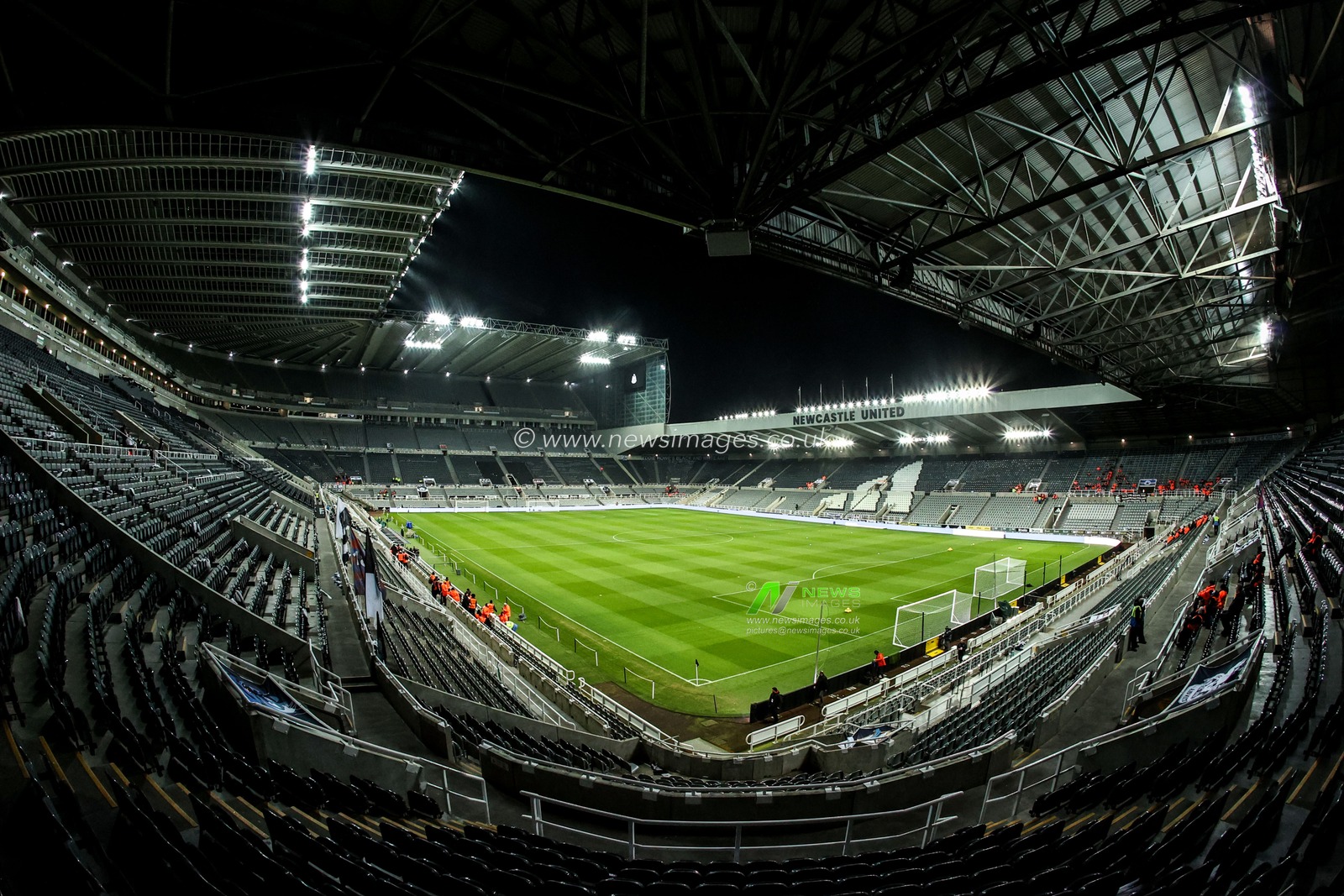 A general view of St. James’s Park ahead of the Carabao Cup Quarter Final match Newcastle United vs Fulham at St. James's Park, Newcastle, United Kingdom, 17th December 2025

(Photo by Alfie Cosgrove/News Images)

*** GER AUT SUI OUT ***