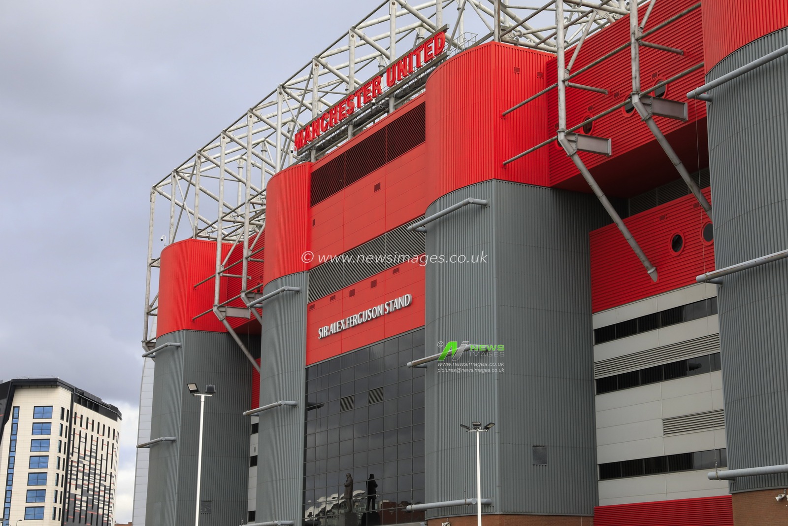 External view of Old Trafford ahead of the FA Women's Super League match Manchester United Women vs West Ham United Women at Old Trafford, Manchester, United Kingdom, 25th March 2023

(Photo by Conor Molloy/News Images)