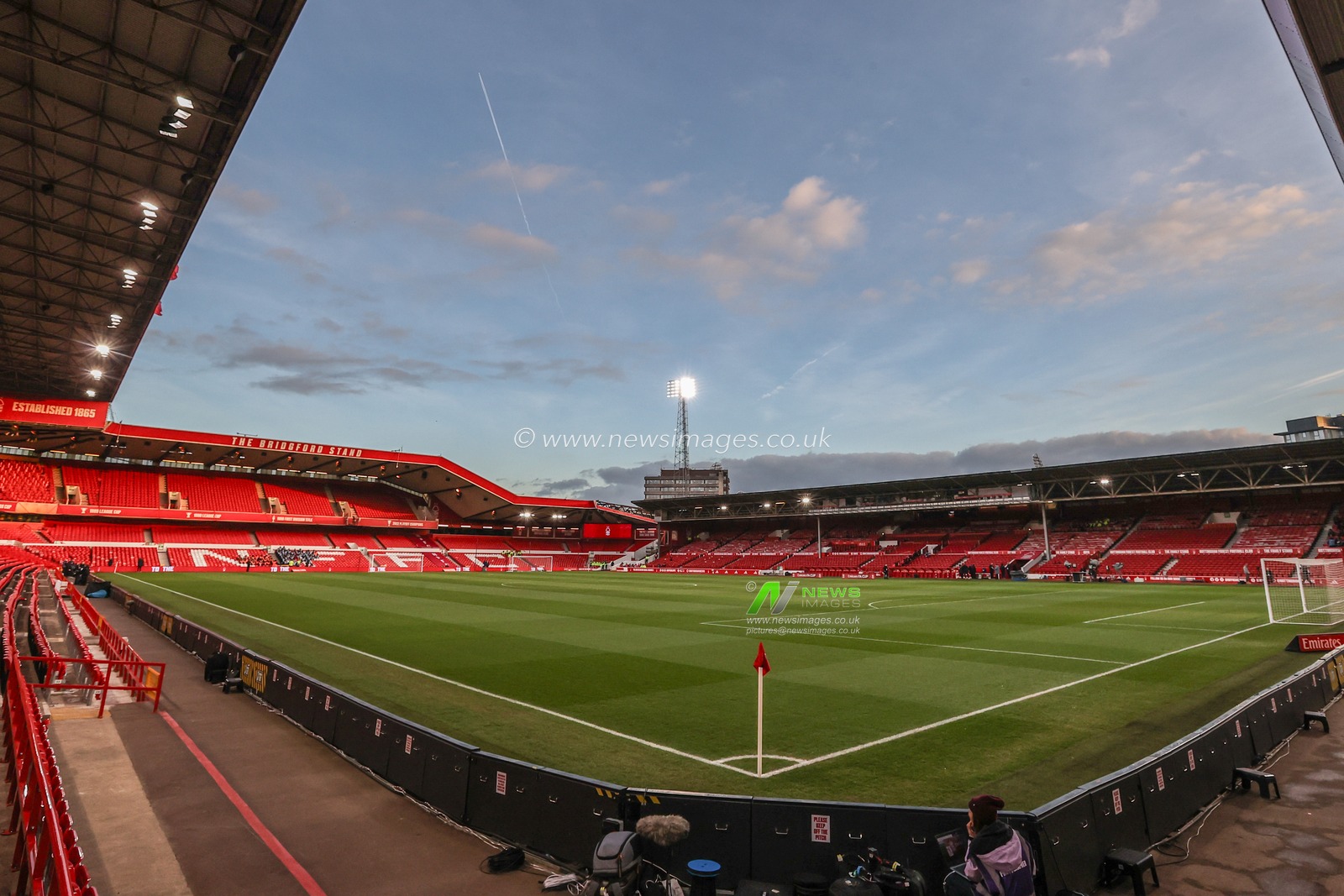 A general view of City Ground during the Emirates FA Cup 5th Round match Nottingham Forest vs Ipswich Town at City Ground, Nottingham, United Kingdom, 3rd March 2025

(Photo by Alfie Cosgrove/News Images)